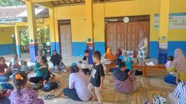 POSYANDU DI PADUKUHAN TUNGGUL BARAT BERSAMA UPT PUSKESMAS SEMANU 1